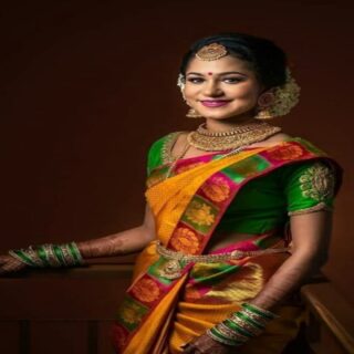 Assemblage Yellow Soft Banarasi Silk Saree With Demesne Two Blouse