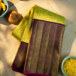 The Silk Women Rich Pallu & Jacquard Work Kanjivaram Saree for Special Wedding Edition